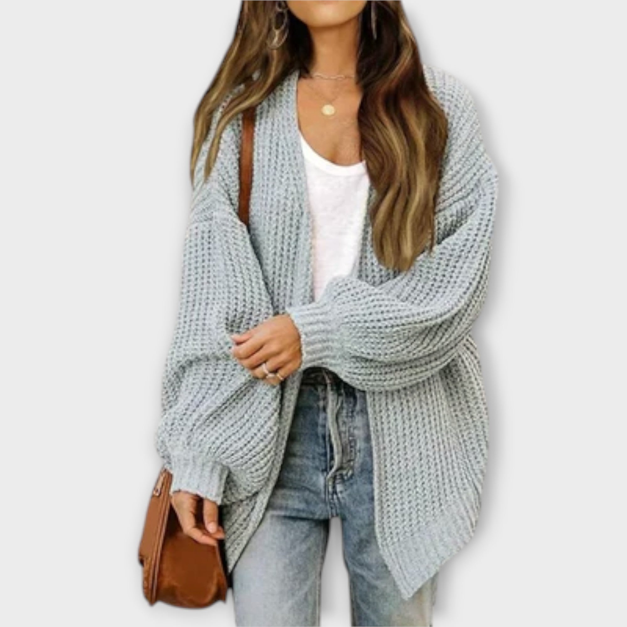 Leppa - Un Cardigan en Maille Décontracté