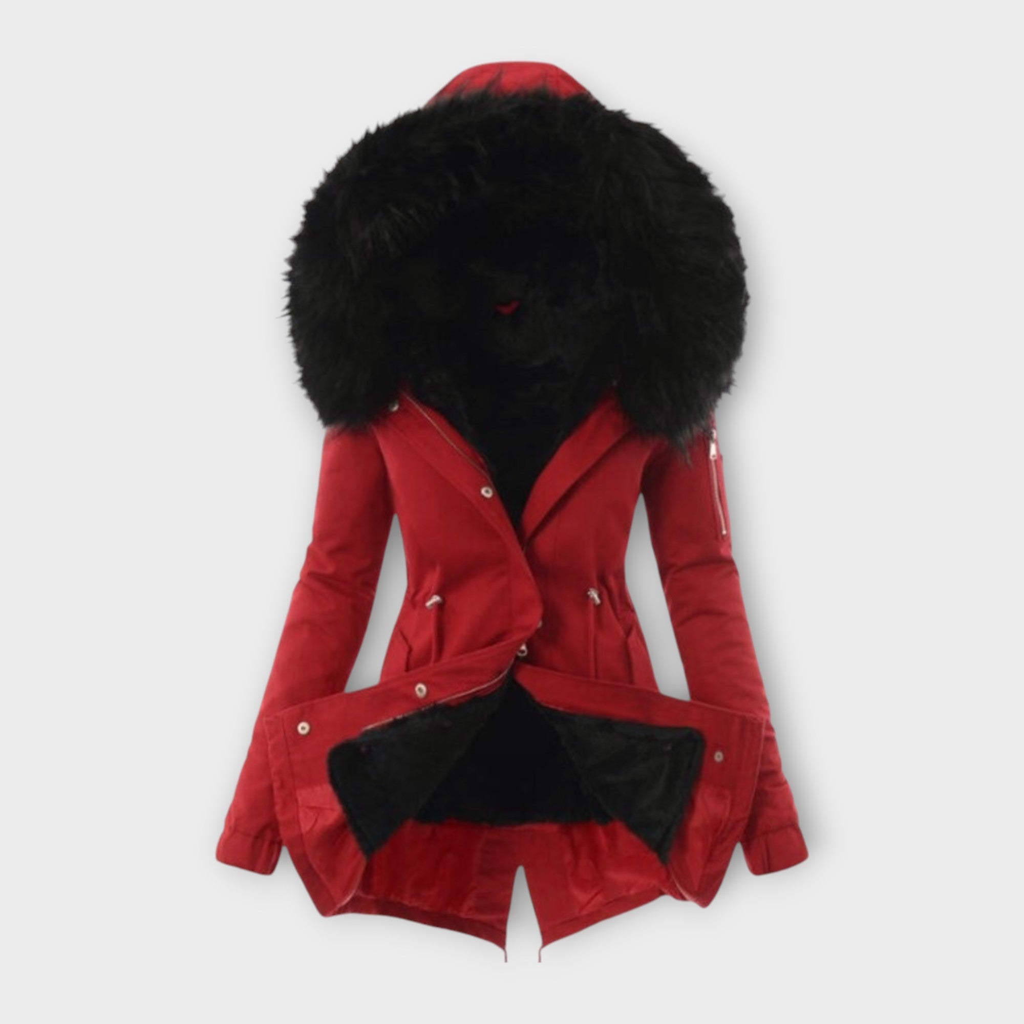 Maura – Manteau d'Hiver Élégant et Robuste