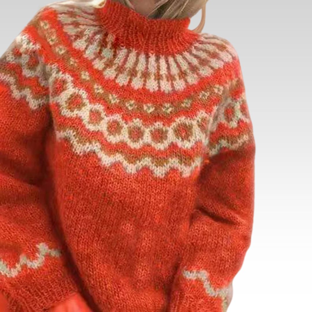 Adeline | Pull en tricot vintage
