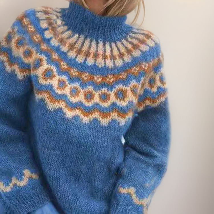 Adeline | Pull en tricot vintage