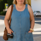 Sofia - Robe D'été Denim Pratique