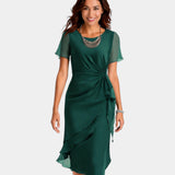 Marilou | Robe à taille froncée