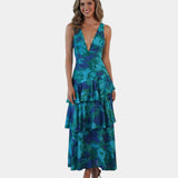 Isa | Robe maxi florale élégante