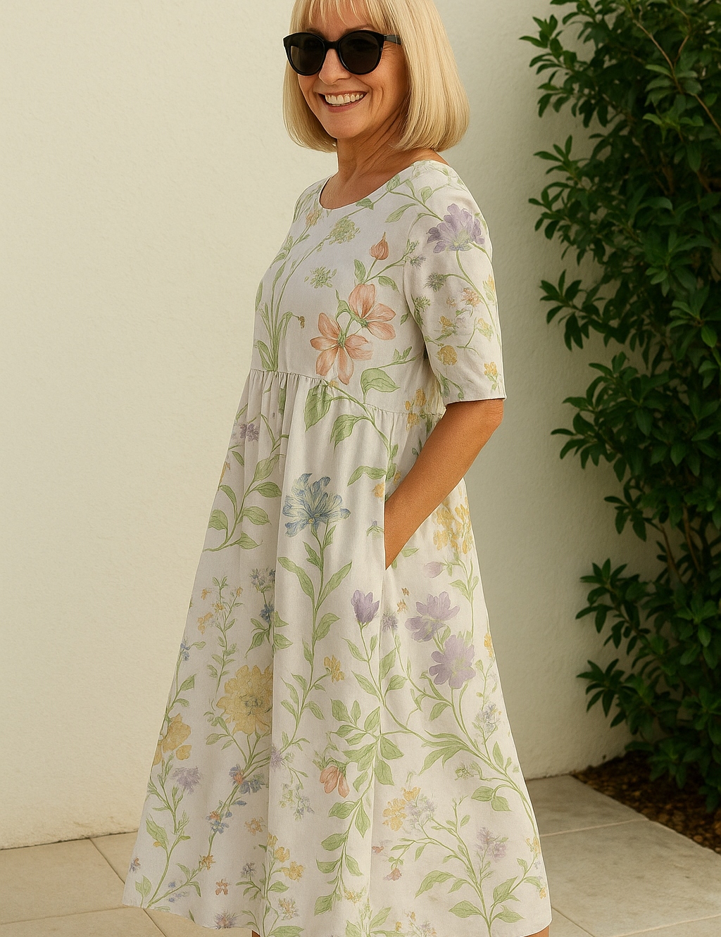 Elize | Robe Midi Détendue