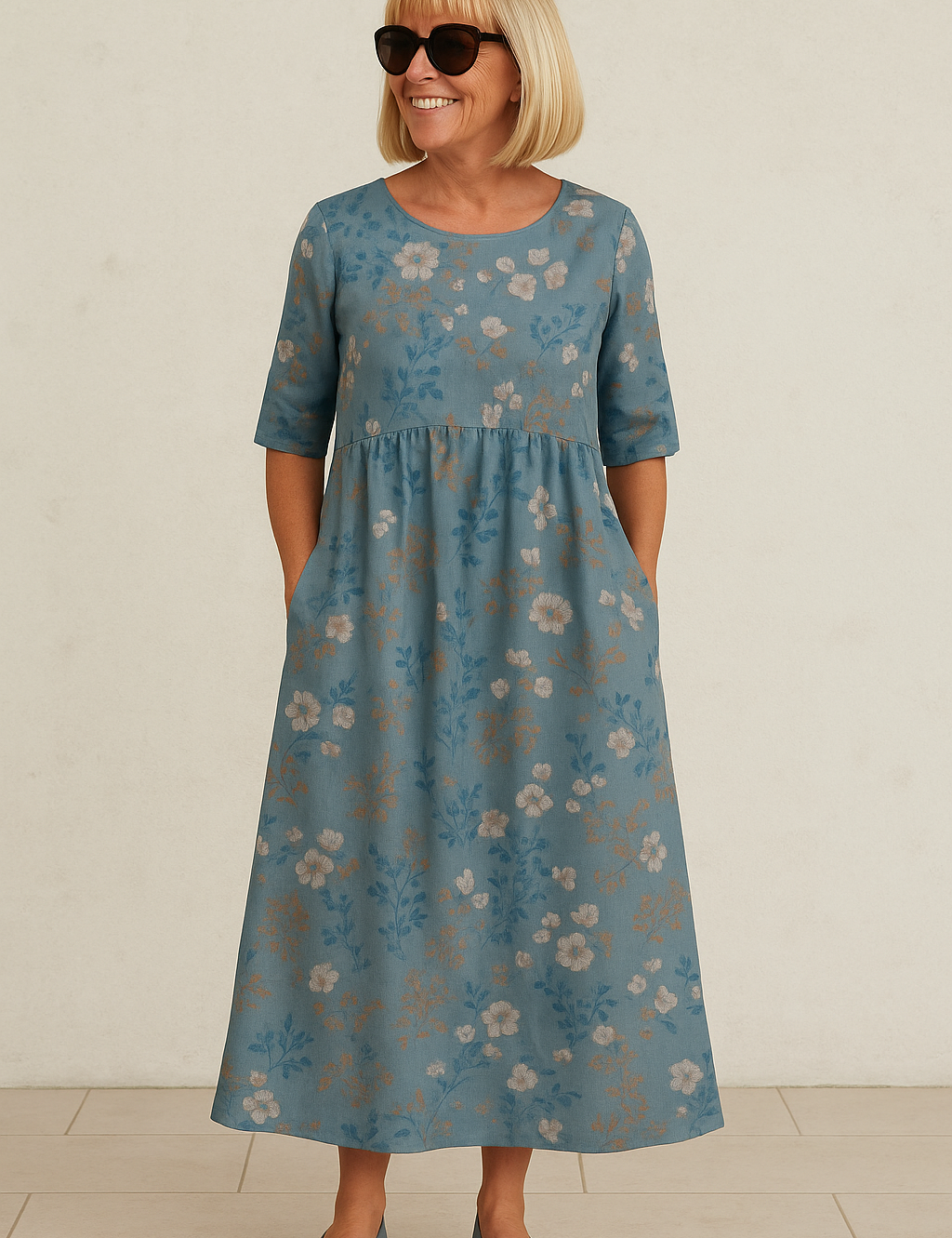 Elize | Robe Midi Détendue