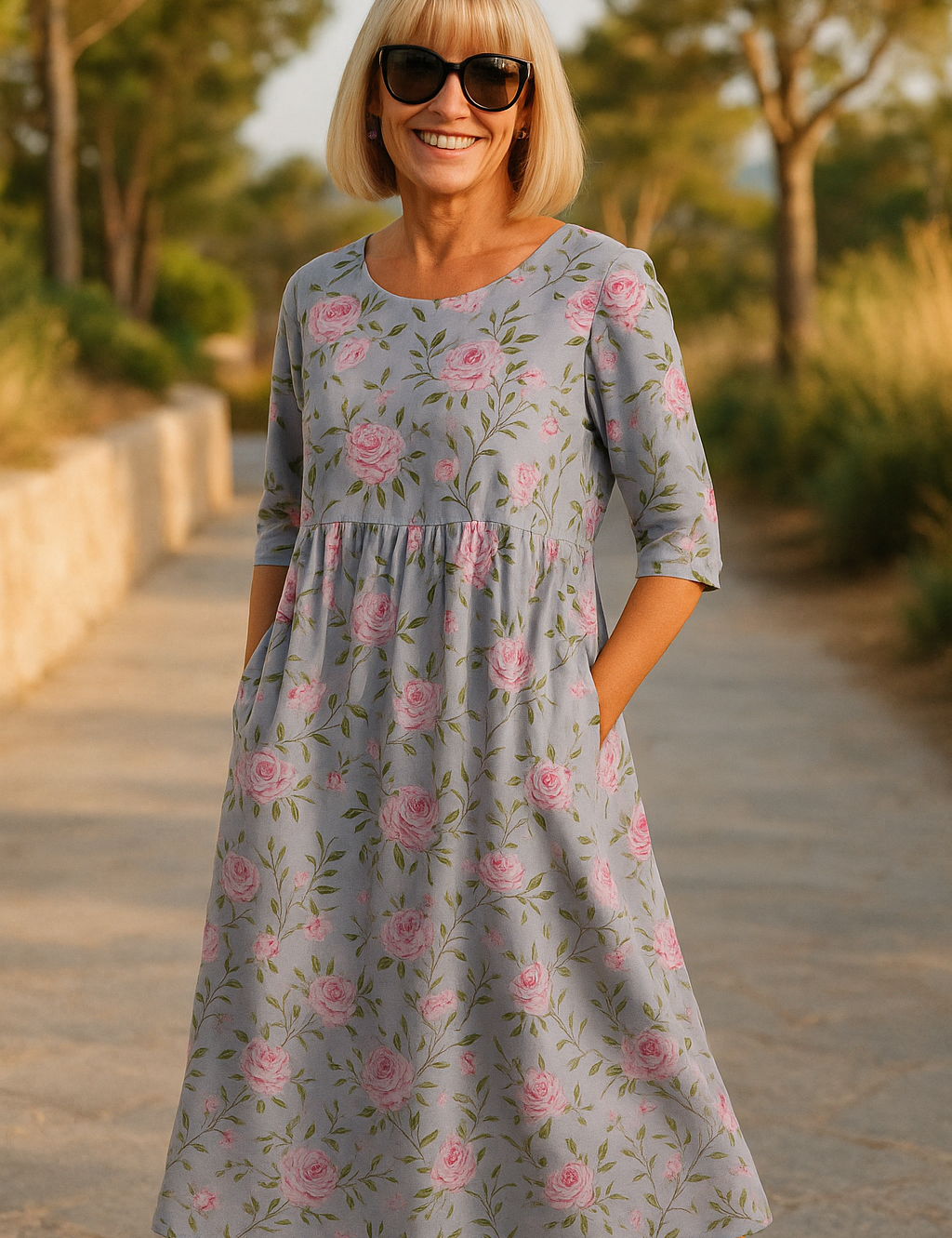 Elize | Robe Midi Détendue