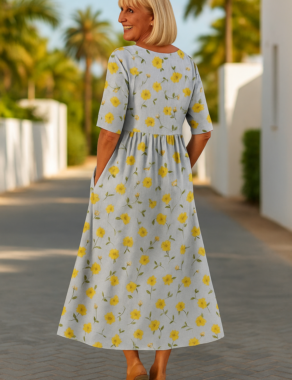 Elize | Robe Midi Détendue