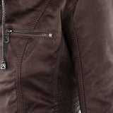 Leni | Veste en Cuir de Motard
