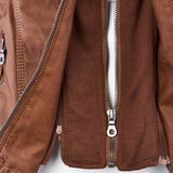 Leni | Veste en Cuir de Motard