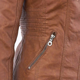 Leni | Veste en Cuir de Motard