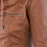 Leni | Veste en Cuir de Motard