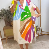 Rosaline - Robe Décontractée Colorée