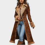 Olivia | Manteau d'Hiver Long et Élégant