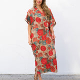Robe Décontractée à Poches – Ornella Caftan™