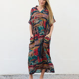 Robe Décontractée à Poches – Ornella Caftan™