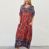 Robe Décontractée à Poches – Ornella Caftan™