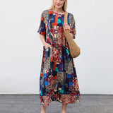 Robe Décontractée à Poches – Ornella Caftan™