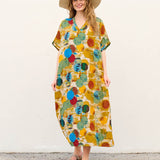 Robe Décontractée à Poches – Ornella Caftan™