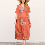 Robe Décontractée à Poches – Ornella Caftan™