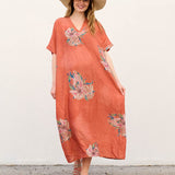 Robe Décontractée à Poches – Ornella Caftan™
