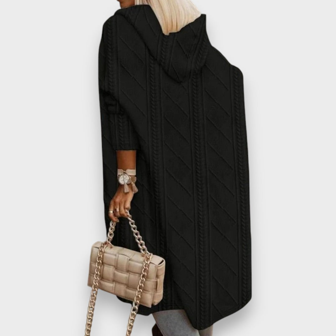 Johani | Cardigan Long avec Capuche