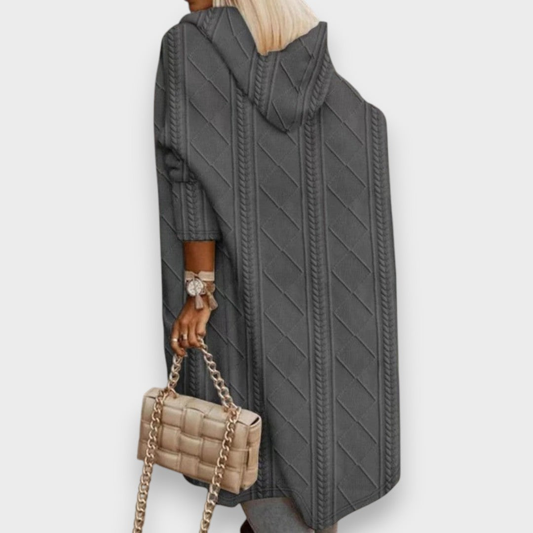 Johani | Cardigan Long avec Capuche