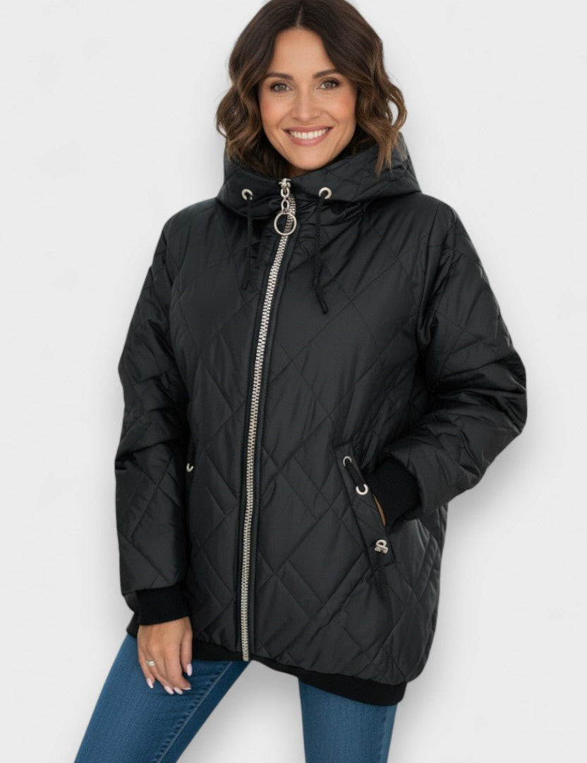 Elara™ | Parka élégante au design luxueux