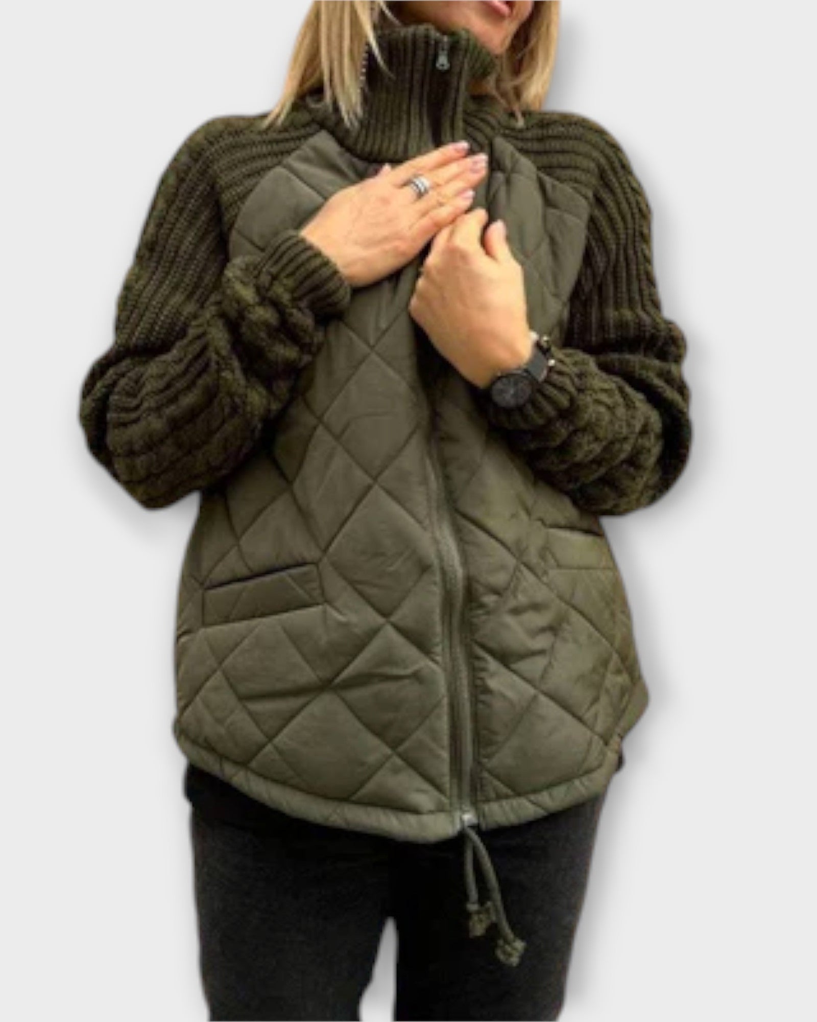 Elin | Manteau à col montant
