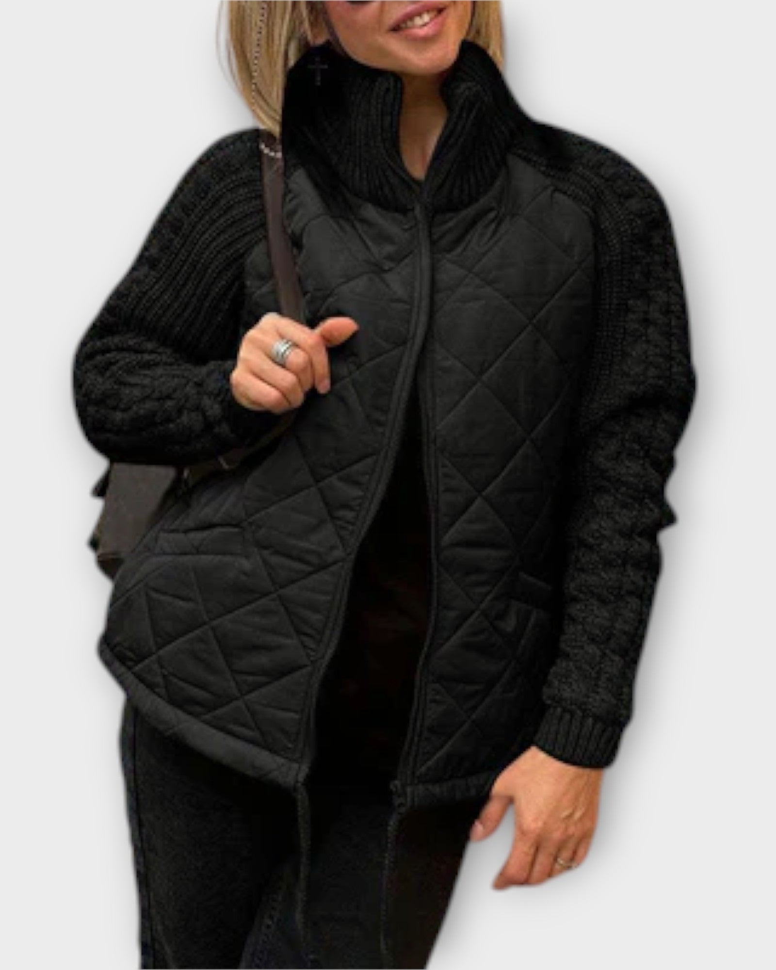 Elin | Manteau à col montant