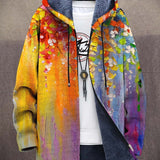 Azalia - Cardigan Luxueux Inspiré par l'Art