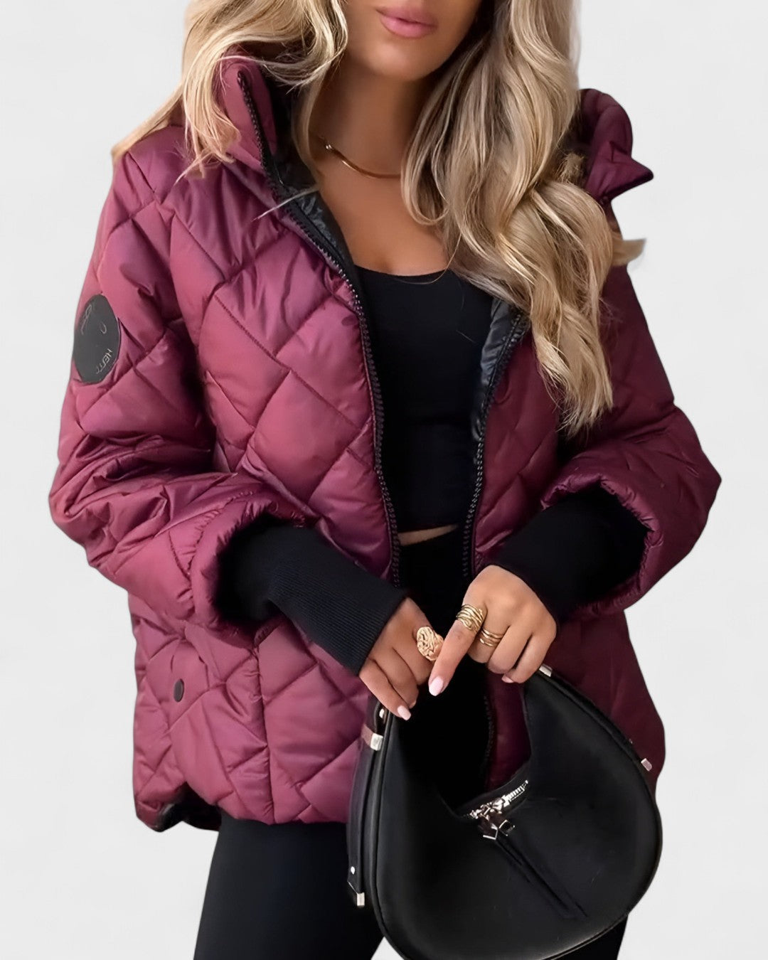 Ema™ | Manteau élégant avec capuche