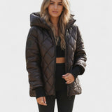 Ema™ | Manteau élégant avec capuche