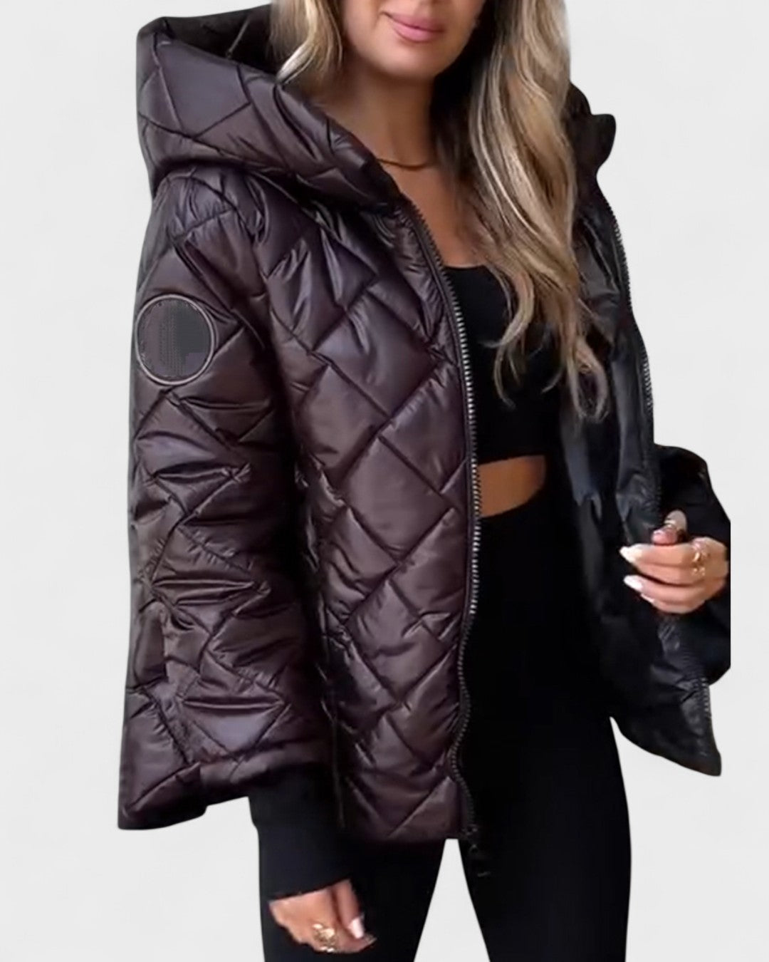 Ema™ | Manteau élégant avec capuche