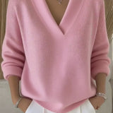 Faye - Pull V-Neck Élégant