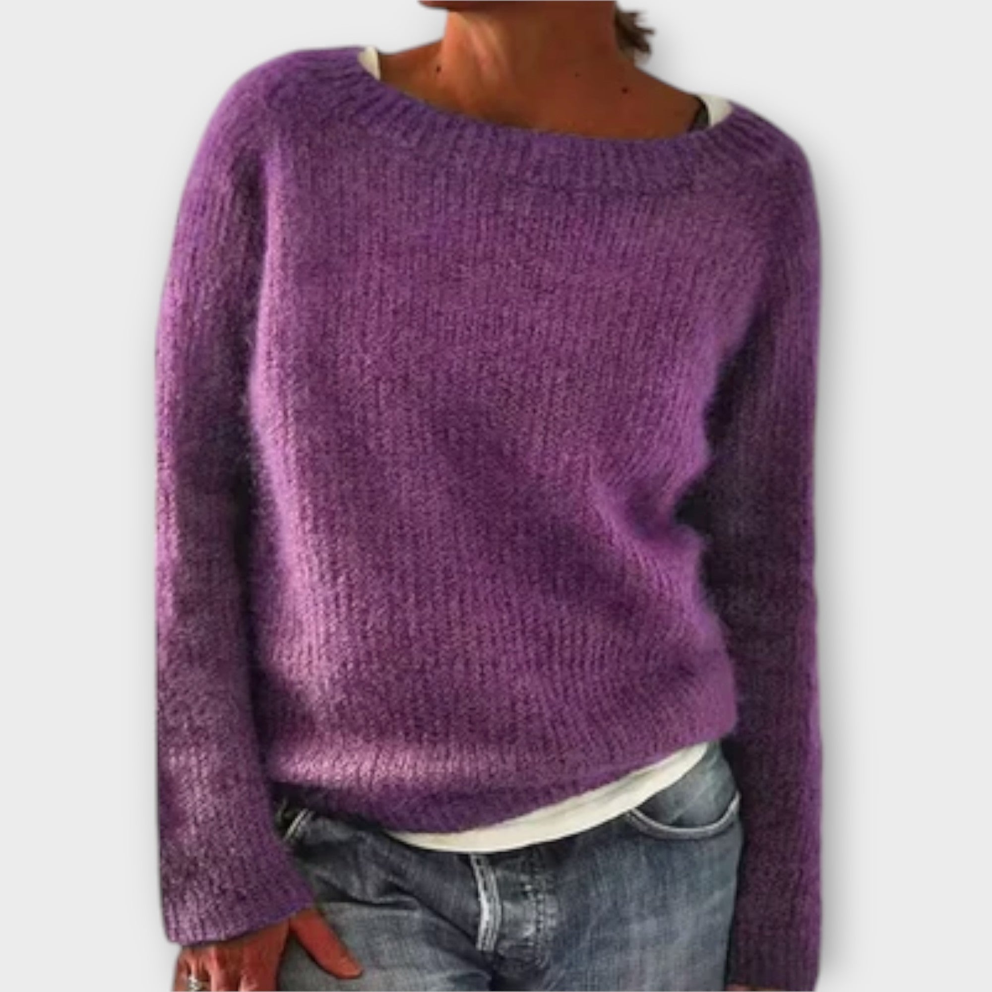 Sarah | Pull en tricot vintage
