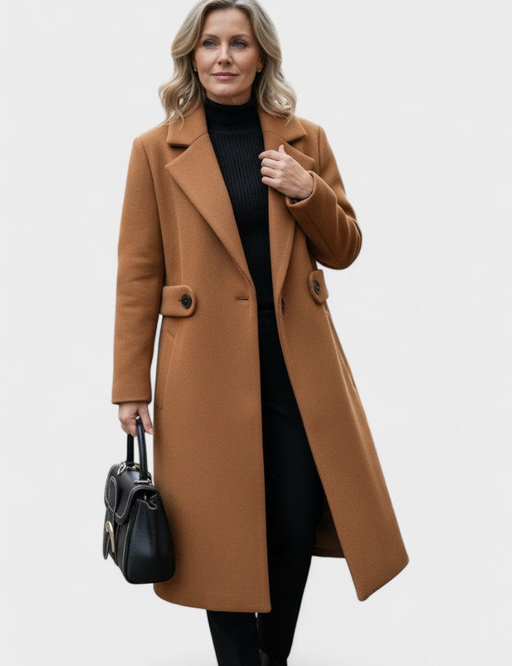 Frederikke™ | Manteau d'Hiver en Laine pour Femmes