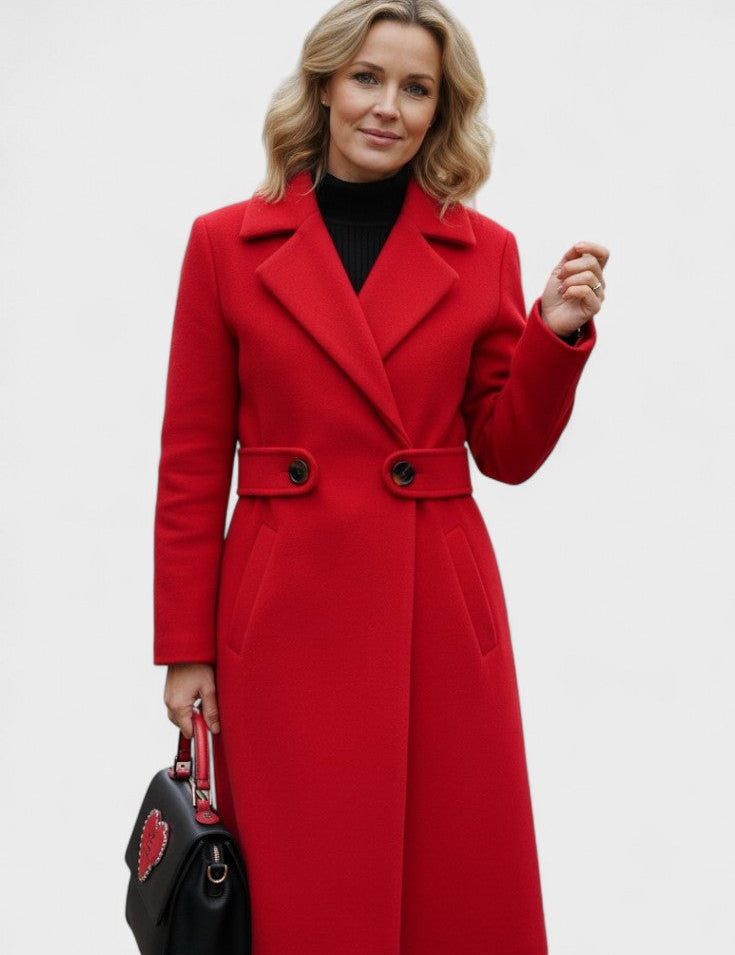 Frederikke™ | Manteau d'Hiver en Laine pour Femmes