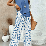 Fernanda | Ensemble Élégant Bleu Été