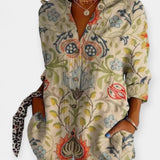 Frida | Chemise à Imprimé Floral