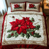 Christmas 3-Piece Quilted Bedding Set NCU0VT237