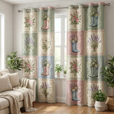 Garden Boots Quilted Curtains NCU0TV1767