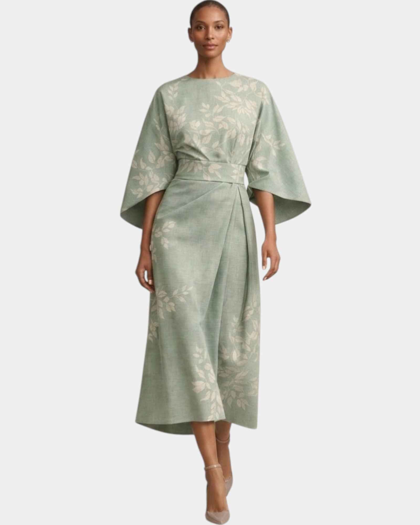 Vera | Robe midi fleurie