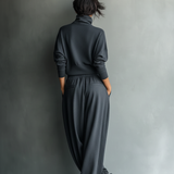 Ensemble en Tricot Pantalon Large