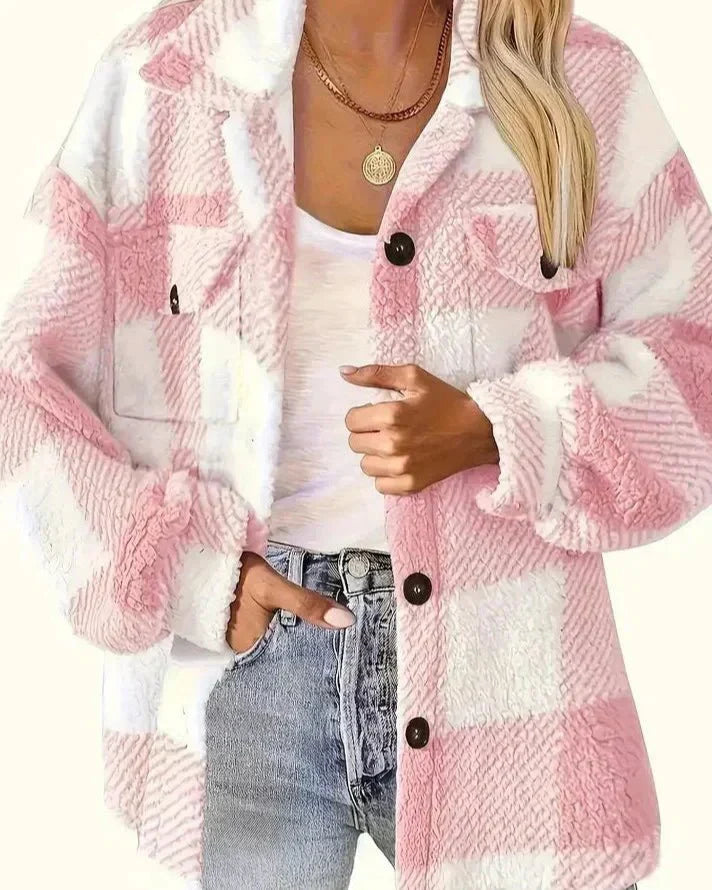 Gitte | Veste en fleece stylée