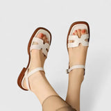 Sandales Tressées Camel Femme | Tendance Été 2026