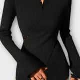 Gry | Pull en maille noire