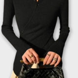 Gry | Pull en maille noire