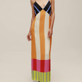 Pamela™ | Robe rayée en couleurs