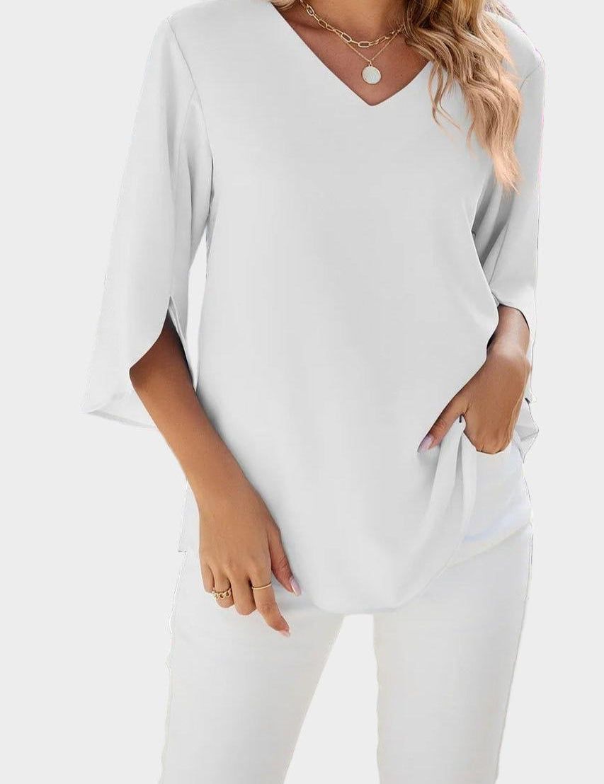Helle | Blouse avec Dentelle