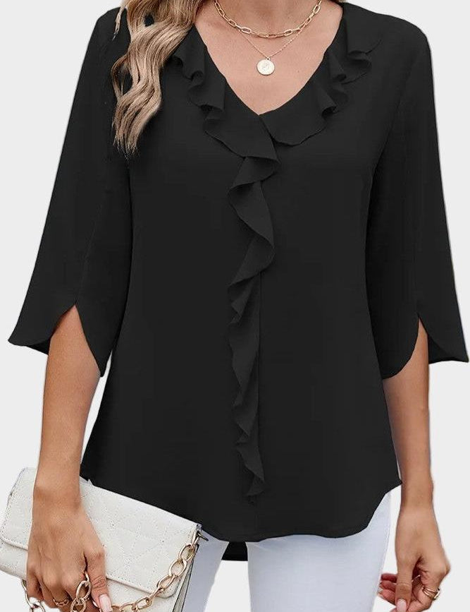 Helle | Blouse avec Dentelle